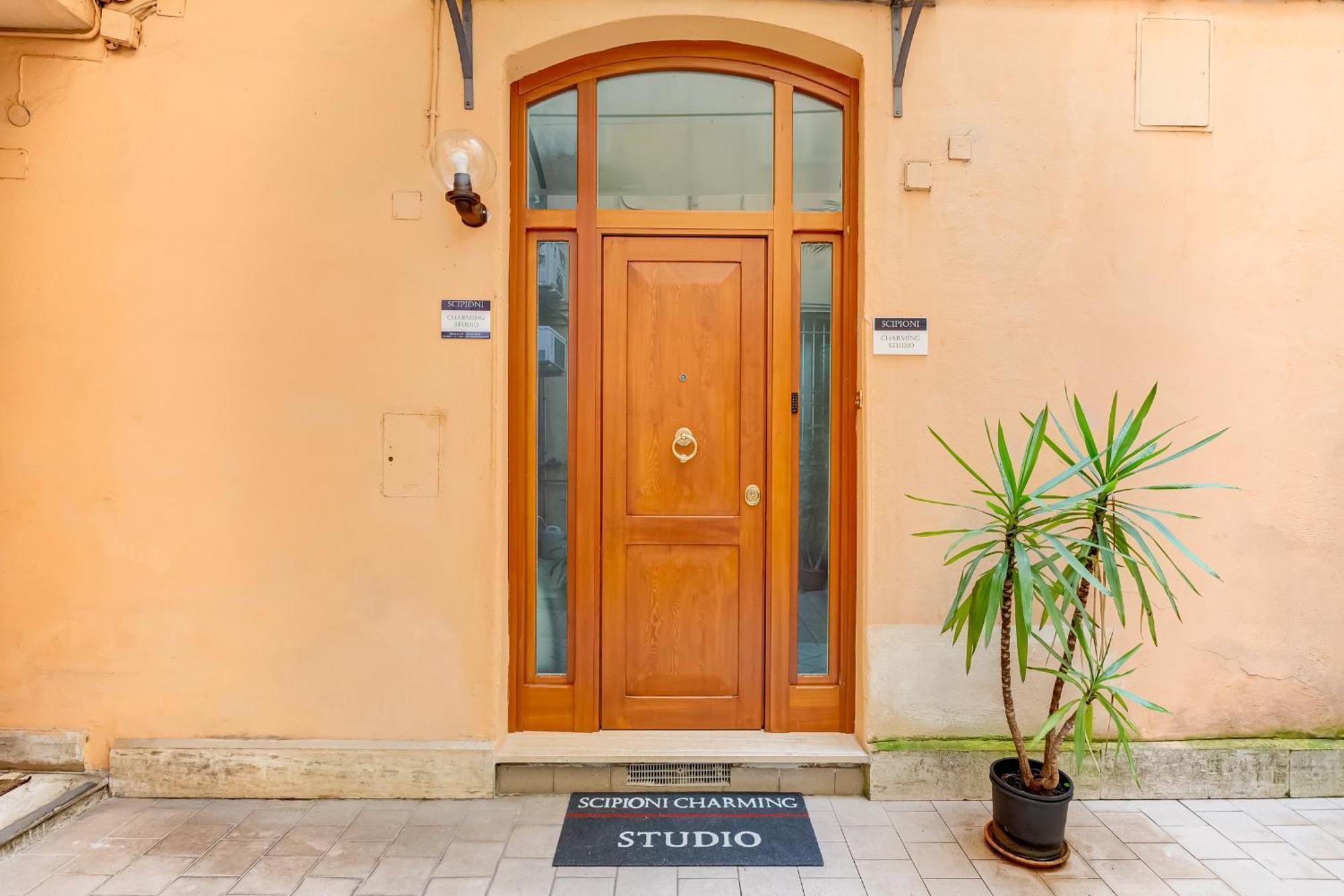 Scipioni Charming Studio Apartamento Roma Exterior foto